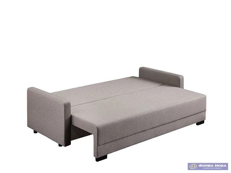 Лежај ЕНЦО Штоф Малмо Њу 90 Светло сива/Штоф Соро 97 Темно сива 