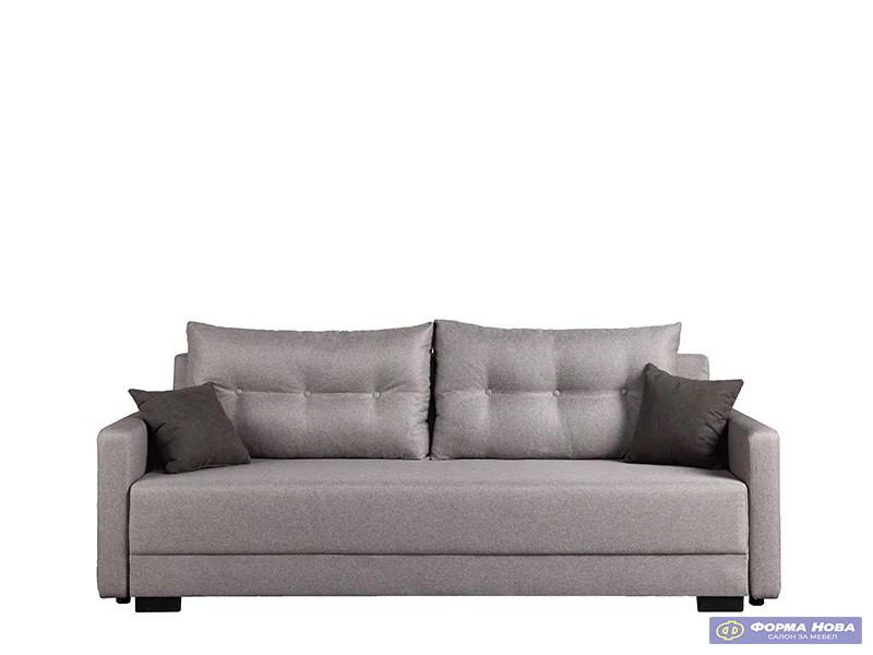 Лежај ЕНЦО Штоф Малмо Њу 90 Светло сива/Штоф Соро 97 Темно сива 