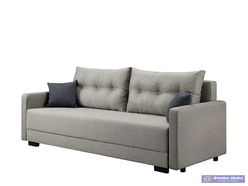 Лежај ЕНЦО Штоф Малмо Њу 16 Беж/Штоф Соро 24 Браон 