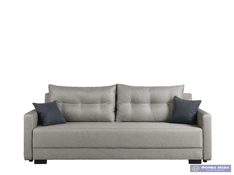 Лежај ЕНЦО Штоф Малмо Њу 16 Беж/Штоф Соро 24 Браон 