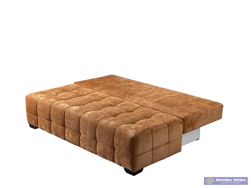 Лежај МАТЕО Штоф Перфект Хармони 56 Светло Портокалова 