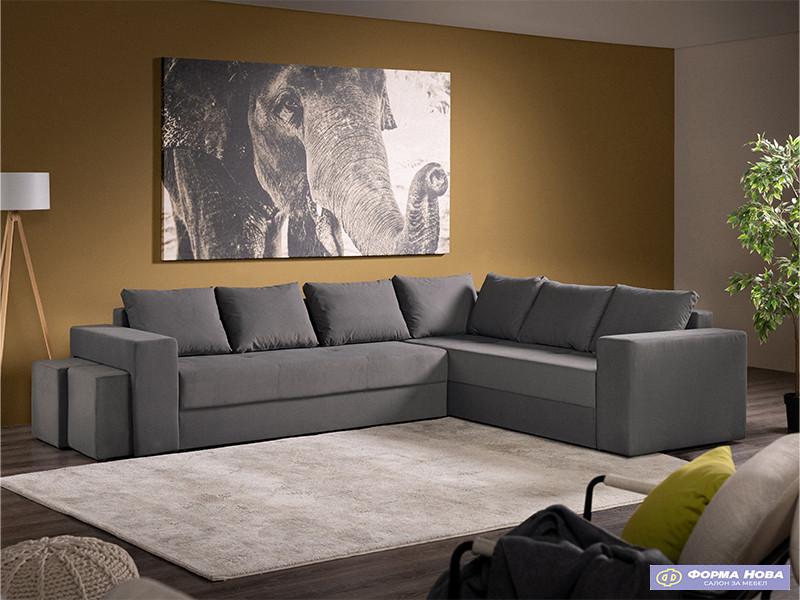 А/Г ЛАРА Штоф САНД 21 Сива 