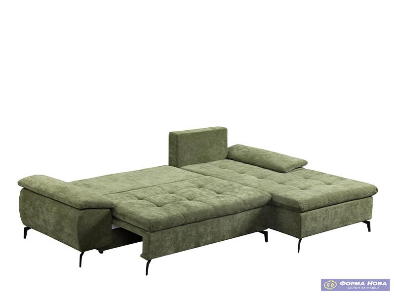 А/Г АНДИ Штоф Винд 34 Зелена- Агол Десен 