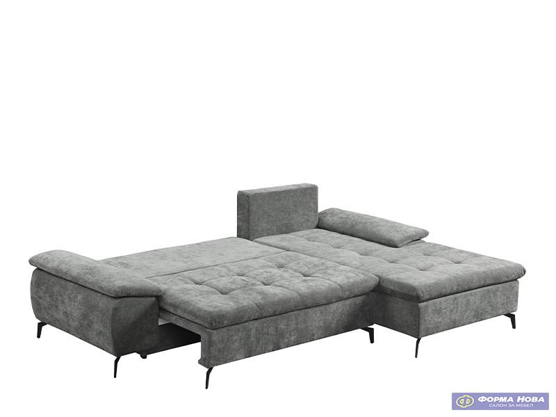 А/Г АНДИ Штоф Винд 89 Темно Сива- Агол Десен 