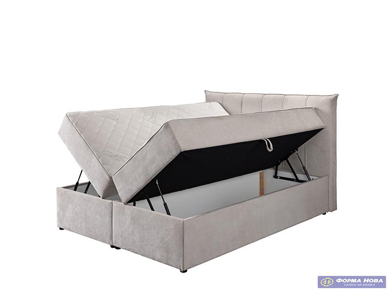 Француски лежај ЛОРЕНЦО Штоф Винд 80 Беж 