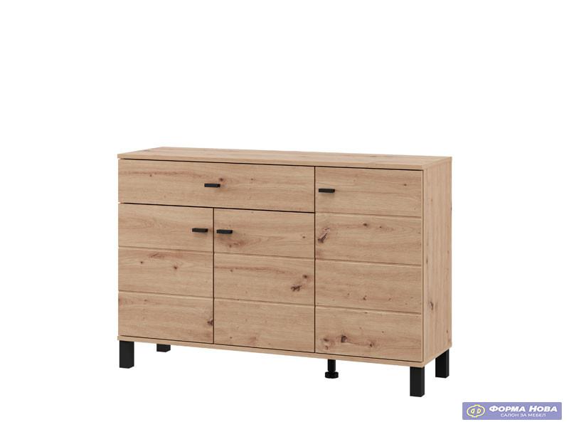 Комода АЛМОНД 115 3К1Ф3В 