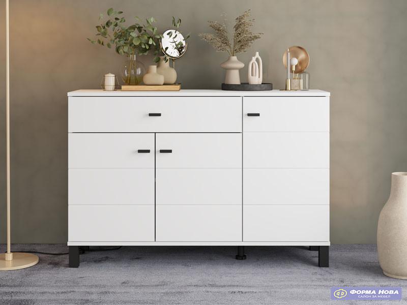 Комода АЛМОНД 115 3К1Ф3В 