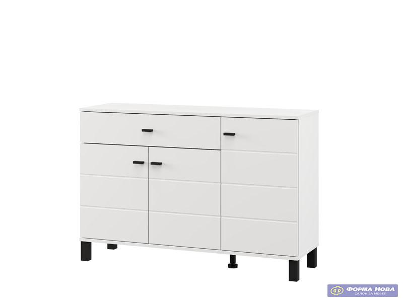 Комода АЛМОНД 115 3К1Ф3В 