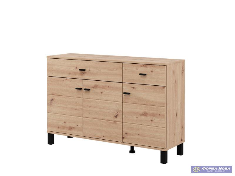 Комода АЛМОНД 115 3К2Ф3В 