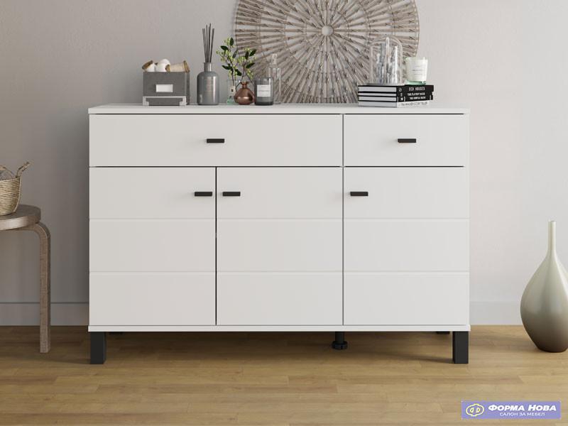 Комода АЛМОНД 115 3К2Ф3В 