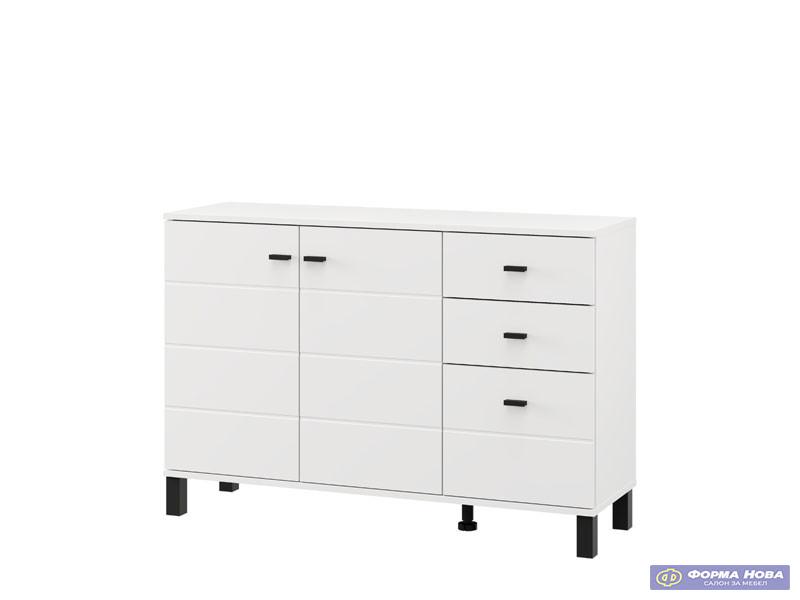 Комода АЛМОНД 115 3К3Ф2В 