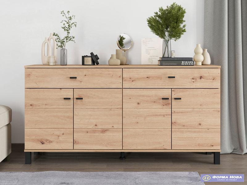 Комода АЛМОНД 154 4К2Ф4В 