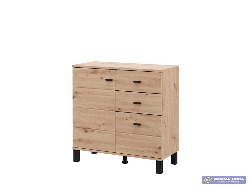 Комода АЛМОНД 77 2К3Ф1В 