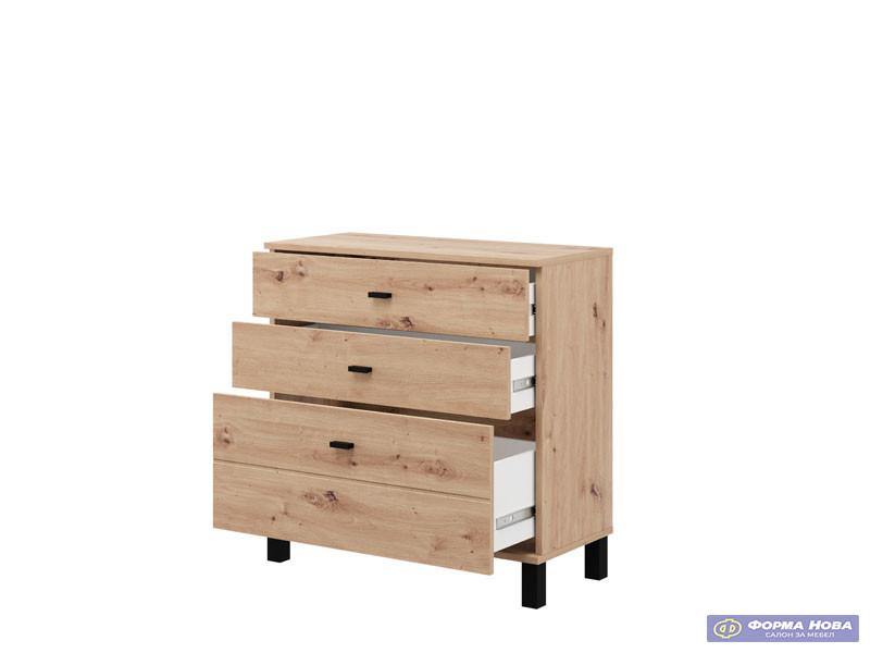 Комода АЛМОНД 77 3Ф 