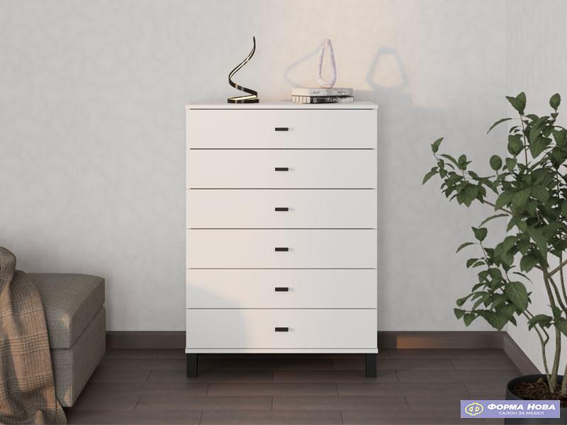 Комода АЛМОНД 77 6Ф 