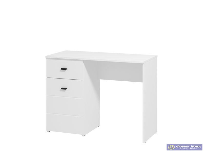 Компјутерска маса ДИОФАНТ 1Ф1В Опак бела 