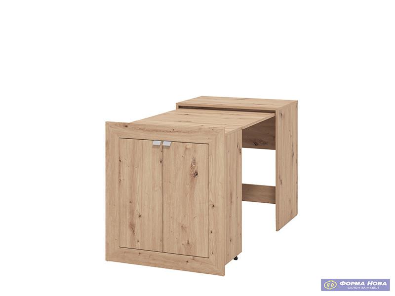 Компјутерска маса ЕВДОКС Артисан храст 