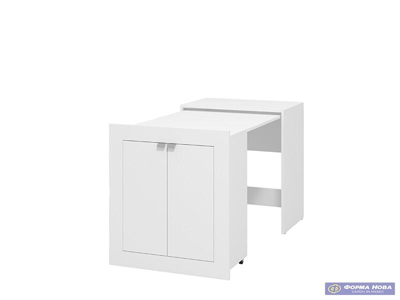 Компјутерска маса ЕВДОКС Опак бела 