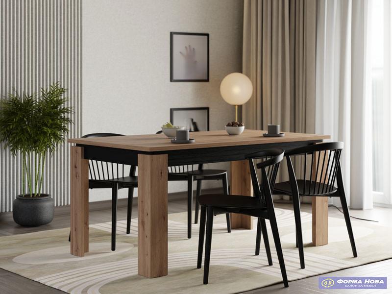 Трпезариска маса МАРОН 160х90 