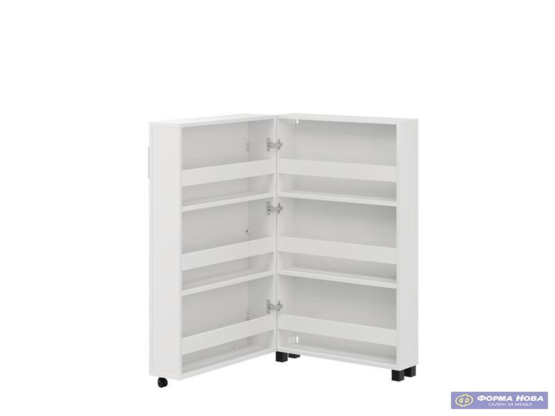 Ормар за чевли ИСЛЕЈ 68 1К х113 Опак бела 