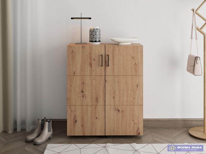 Ормар за чевли ИСЛЕЈ 91 2К х113 Артисан храст 