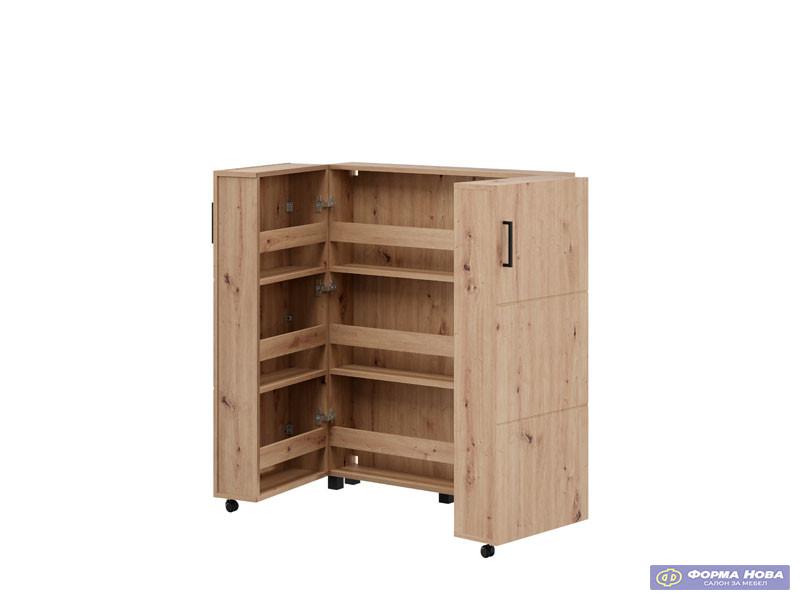 Ормар за чевли ИСЛЕЈ 91 2К х113 Артисан храст 