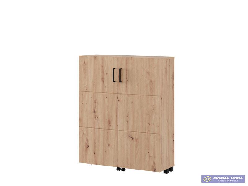 Ормар за чевли ИСЛЕЈ 91 2К х113 Артисан храст 