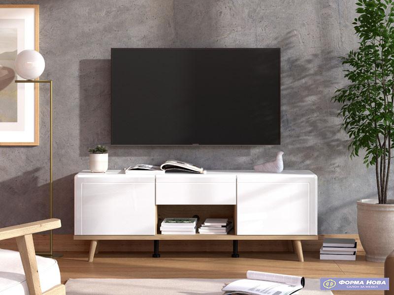 Тв полица КАМПЛИ ТВ 154 2К1Ф 