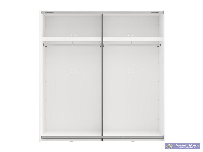Гардеробер САЛАМИС 200 ОГ Опак бела 