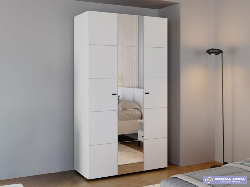 Ормар САЛАМИС 3К1О Опак бела 