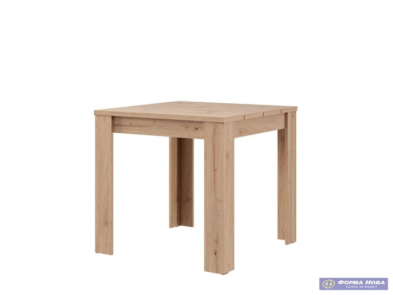 Трпезариска маса СПОЛЕТО 80х80 