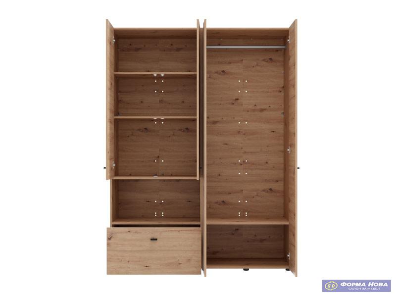 Ормар КАМПСИ 4К1Ф1О h207 Артисан храст 