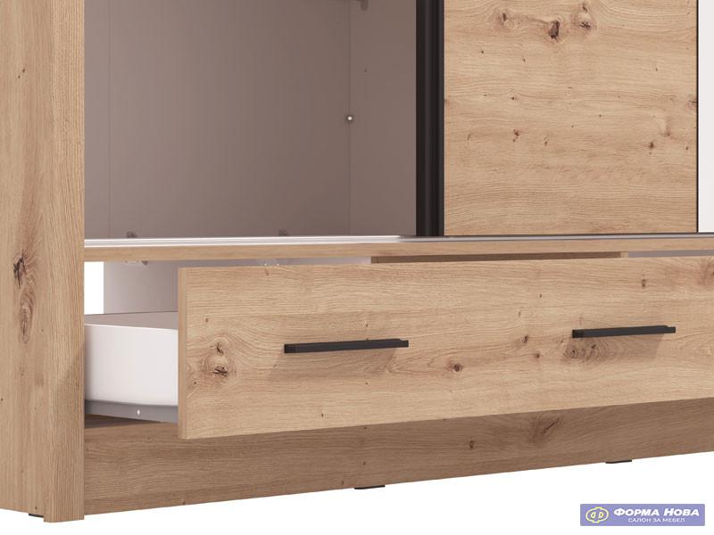 Гардеробер АЛБИ ПЛУС 205 2Ф ОГ Артисан храст 