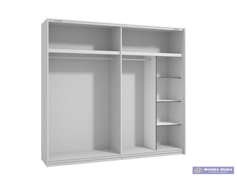 Функционална полица ФУП 220 х217 Опак бела 