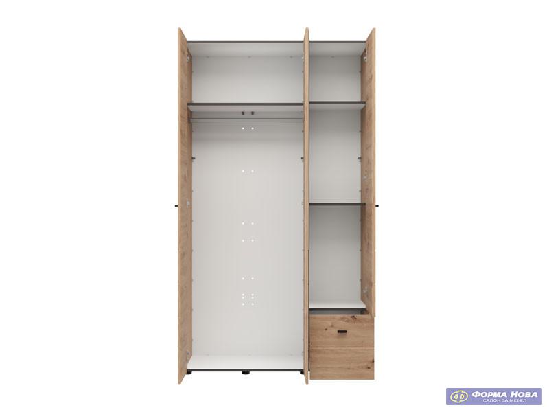 Ормар НЕВИС 3К1Ф1О х207 Артисан храст 