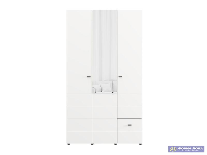 Ормар НЕВИС 3К1Ф1О х207 Опак бела 