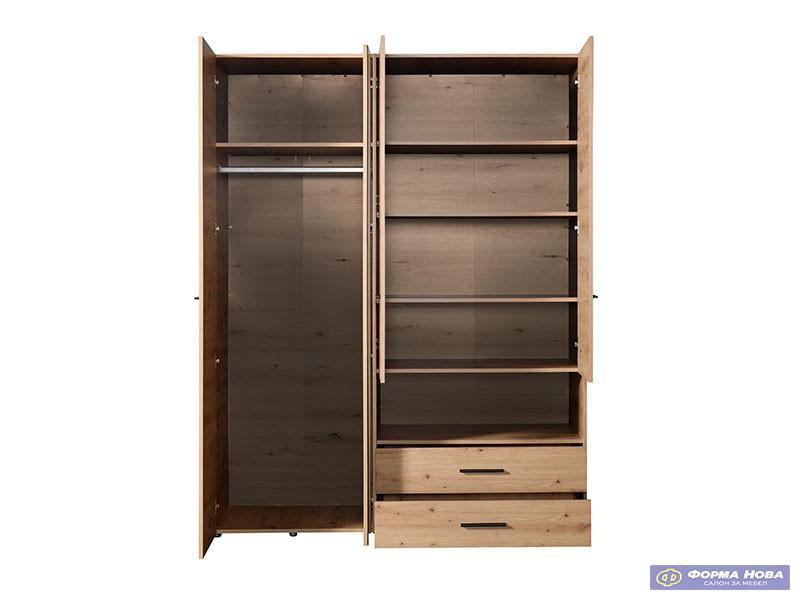 Ормар КАМБРИС 4К2ФО Артисан храст 