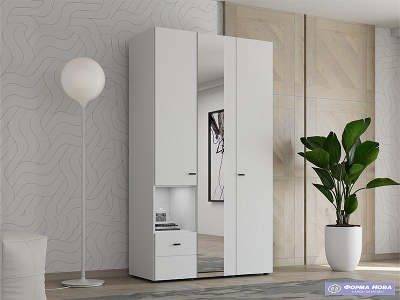 Ормар КАМПСИ 3К1Ф1О х207 Опак бела 