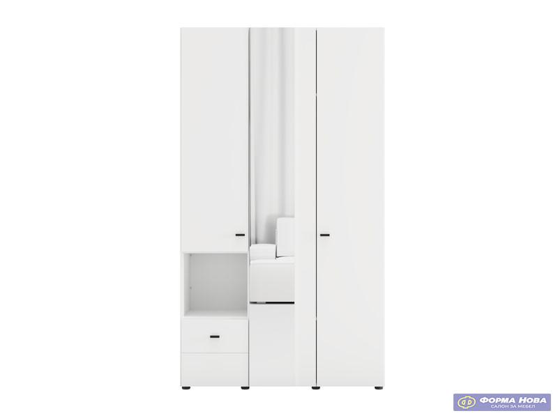 Ормар КАМПСИ 3К1Ф1О х207 Опак бела 