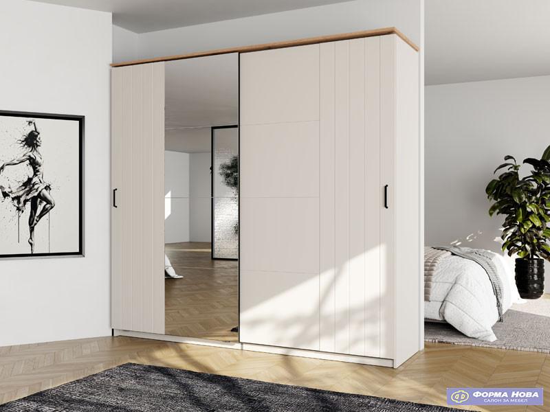 Гардеробер ЛАМБЕТ 220 ОГ h205 Пг3-w220 