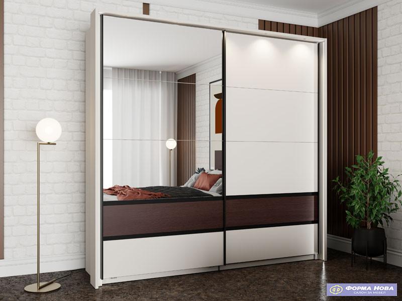 Гардеробер КОЛХИДА 220 ОГ h217 Пг3-w220 со полици 