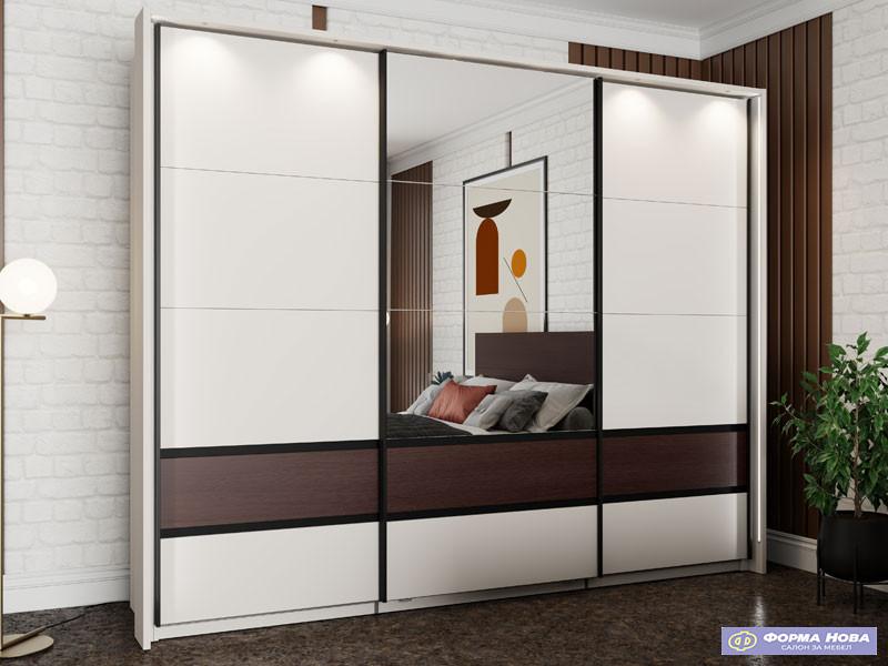 Гардеробер КОЛХИДА 270 ОГ h217 Пг3-w200 со полици 