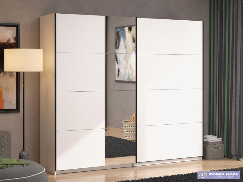 Гардеробер ГАРД 245 ОГ h217 Пг3-w245 Опак бела 