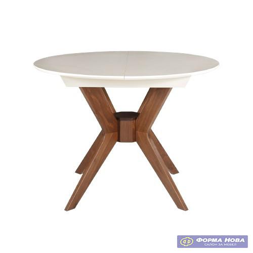 Трпезариска маса АРЕС-103 ХЛ Амаро/ногарки Амаро Мит. 