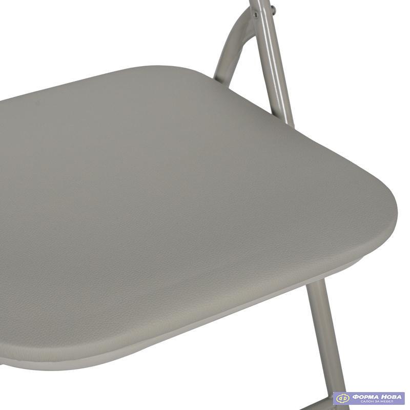 ПРЕКЛОПНА СТОЛИЦА DR 9 758 СИВА БОЈА 43x44x78 