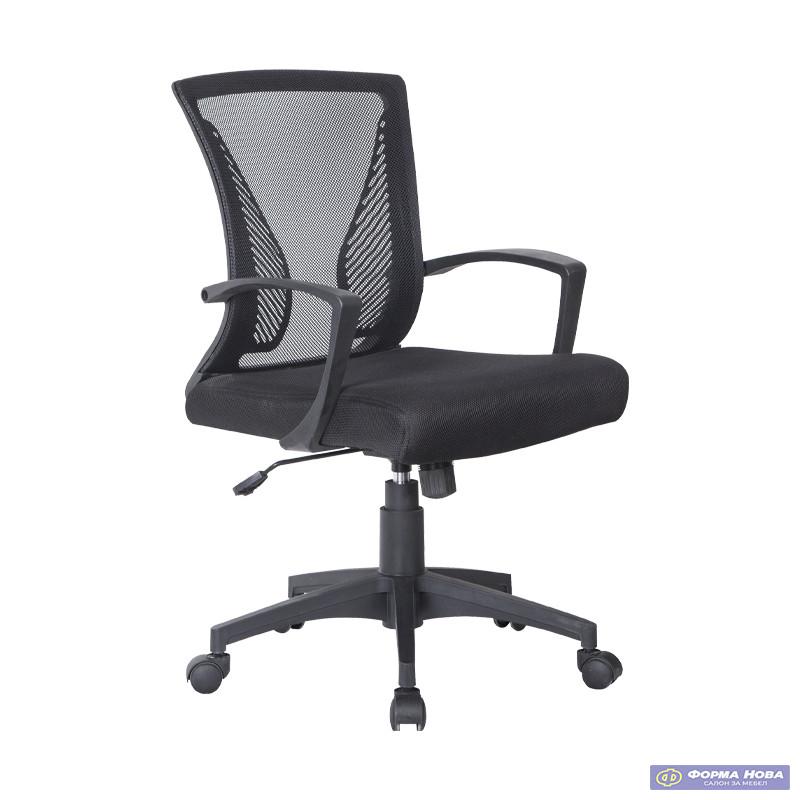 КАНЦЕЛАРИСКО СТОЛЧЕ W-05 ЦРНО 57?65?91 cm 